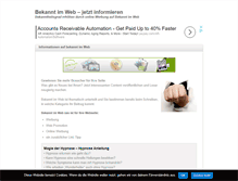 Tablet Screenshot of bekannt-im-web.de